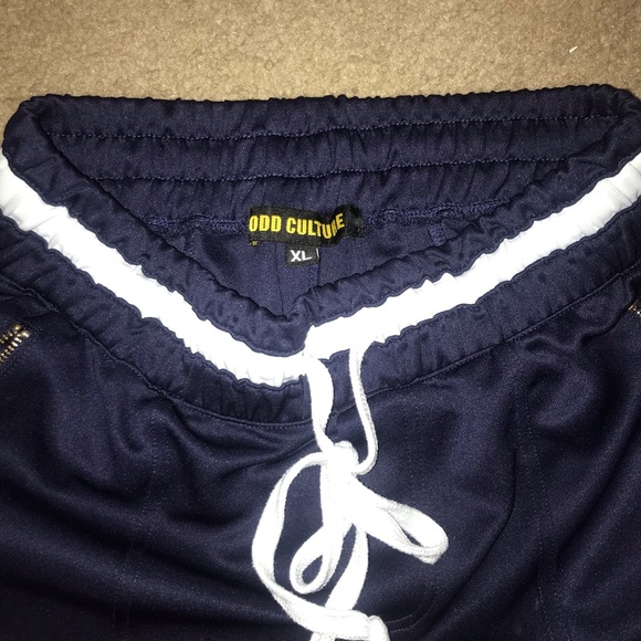 Navy Limited edition ODD culture track pants - Picture 3 of 6